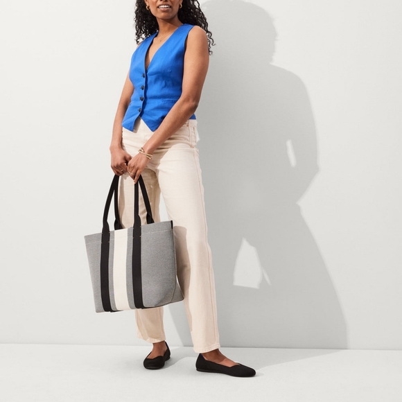 Rothy's The Flat Orginial in Solid Black Size 7.5 - Picture 3 of 6